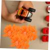 Cabilock 100pcs Plastic Pulley Wheel for Projects Wear-resistant Mini Gears for Toy Cars and Multipurpose Assembly Parts for Boys and Girls Crafts and Science Experiments view 4
