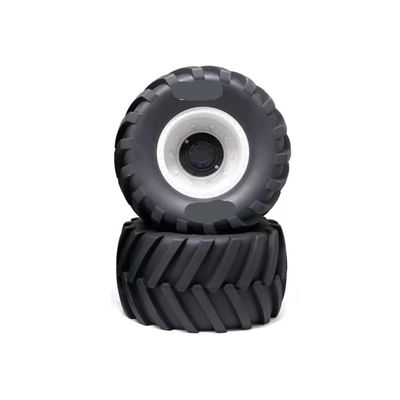 2pcs 1/8 Buggy Tires 173mm 17mm Hex for Upgrade Parts(White)