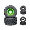 2pcs 1/8 Buggy Tires 173mm 17mm Hex for Upgrade Parts(White) view 2