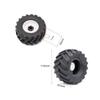 2pcs 1/8 Buggy Tires 173mm 17mm Hex for Upgrade Parts(White) view 3