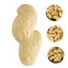 Kisangel 6pcs Realistic Fake Peanut Models PVC Simulated Nut Decorations for Home Supermarket and Photography Props Detailed Design view 4