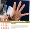 DECHOUS Finger Props Conjuring Tricks Props Simulation Finger Set Stage Performance Fake view 4
