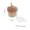 NOLITOY Cute Decorative Rattan Purse for Boys and Girls Photo Prop Fashion Boys and Girls Rattan Purse view 2