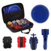 MUSTYBELT Battling Top Burst Gyro Toy Set Toy Gift for Children Boys Ages 6 8 10 12+ Combat Battling Game 12 Burst Spinning Tops 2 Two Way Launchers Grip Starter (BOZE-BX8) view 4