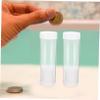 jojofuny 30pcs Tubes Organizer for Collectors Clear Storage Holders Protective Padding Capsules for and -Term Preservation view 3