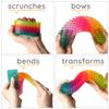 Morf Fidget Sensory Spring Berry  3D Slug Spring Toy for Kids, Teens, and Adults - Stretchy, Quiet, Stress and Anxiety Relief, Focus - for Play, School, Work Gifts, Great for Classroom, Office view 3