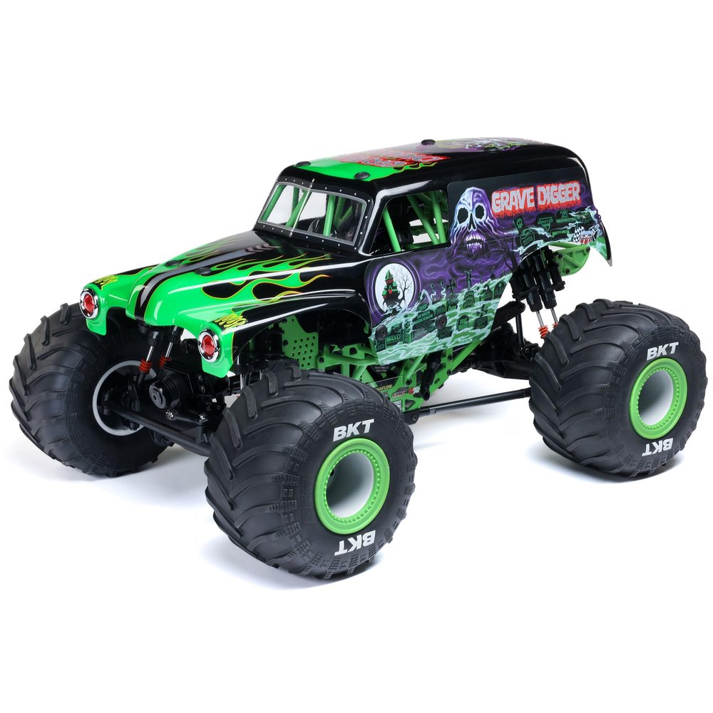 Losi LMT 2.0 4 Wheel Drive Solid Axle Monster Truck RTR - Grave Digger LOS04028T1