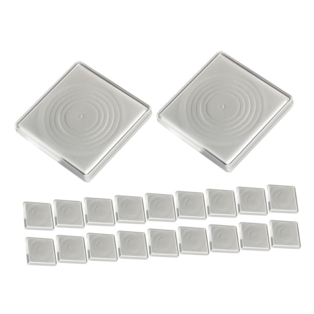 Artibetter 20pcs Adjustable Case with Gaskets for Different Storage Box for Home Office and Exhibitions for Stamps and Items