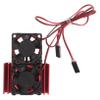 Artibetter Aluminum Alloy Heatsink with Dual Cooling Fans for Brushed Durable Heat Dissipation for Climbing Rc Car Truck Accessories view 1
