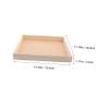 Abaodam 1piece Square Mini Desktop Sandbox Storage Boys and Girls Sand Play Tray for Fun Promotes Organizational Skills and Safe Playtime view 2