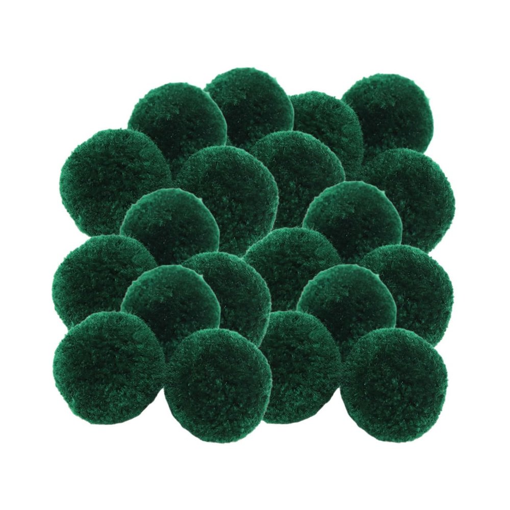 Ciieeo 300pcs Christmas DIY Plush Balls Large Decorative Balls Craft Toys for Kids Manual DIY Material Wood Toys for Toddlers