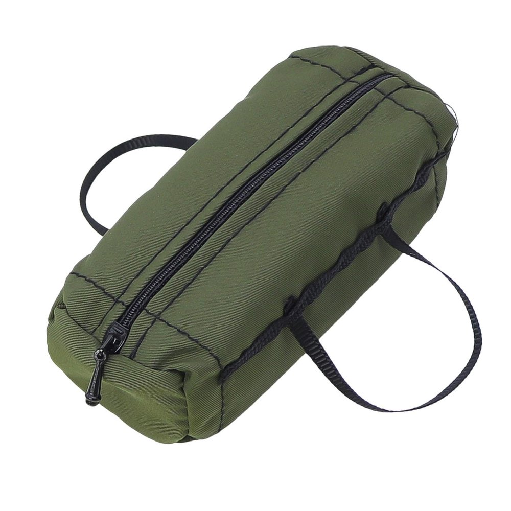 DYNWAVE Model Car Travel Bag Car Cargo Top Package 1/10 RC Part Decor Storage RC Luggage Travelling Bag for Vehicles Climbing, Dark Green