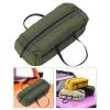 DYNWAVE Model Car Travel Bag Car Cargo Top Package 1/10 RC Part Decor Storage RC Luggage Travelling Bag for Vehicles Climbing, Dark Green view 3