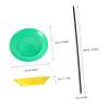 BESPORTBLE 2pcs Circus Performance Juggling Set Spinning Plates Sticks Boys and Girls Juggling Toy for Skill Development view 2