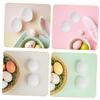 Beatifufu 10pcs Easter Egg Painting Kit Blank Easter Eggs Unpainted Craft Paper Decor DIY Decorator view 3