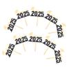 LIFKOME 10pcs Graduation Acrylic Cake Toppers Sturdy and Reusable Cake Decorations for Graduation Parties Unique Theme Inserts for Celebrations and Gatherings view 1