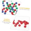 KOMBIUDA Raffle Game Plastic Number for Party Activities Bingo and Lottery Games Lightweight and Compact Entertainment Props for Events view 3