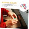 KOMBIUDA Raffle Game Plastic Number for Party Activities Bingo and Lottery Games Lightweight and Compact Entertainment Props for Events view 4