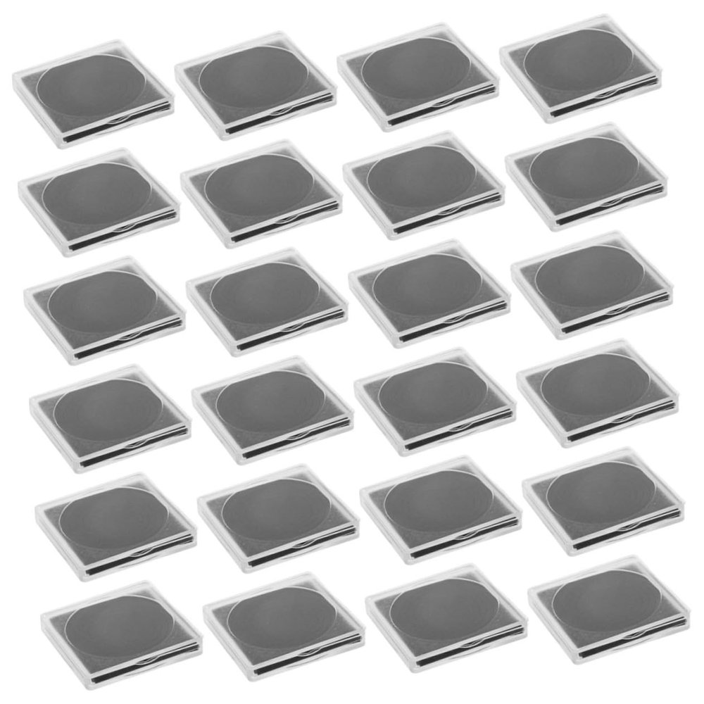 SHINEOFI 30pcs Coin Display Box Coin Collection Storage Holders Case Organizers Box Collectors Sleeves Holder Safeguard