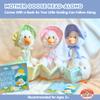Cuddle Barn - Mother Goose Read-Along (Periwinkle) | Animated Bird Plush with Mouth Movement Recites 7 Nursery Rhymes, Comes with Board Book, 14 inches view 3