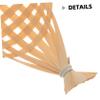 FOYTOKI 3pcs Boat Ornaments Set Traditional Chinese Dragon Boat Decor for Nautical Themed Home and Party Decorations Natural Green view 3