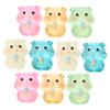 Abaodam 10pcs Miniature Pig Figurines Cute Resin Statues for Landscape and Dollhouse Decor for Car Garden and Desk Decoration Piggy Ornaments view 1