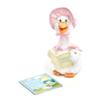 Cuddle Barn - Mother Goose Read-Along (Pink) | Animated Bird Plush with Mouth Movement Recites 7 Nursery Rhymes, Comes with Board Book, 14 inches view 1