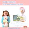 Cuddle Barn - Mother Goose Read-Along (Pink) | Animated Bird Plush with Mouth Movement Recites 7 Nursery Rhymes, Comes with Board Book, 14 inches view 2