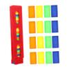 CHICAMPERA 5bags Domino Train Accessories of Random Color Domino Blocks for Boy Girl Educational Play Promoting Imagination and Motor Skills Development view 1