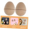 IWOWHERO 10pcs Unpainted Easter Eggs Craft Eggs for Easter Decorations DIY Drawing Paper Decorator Kit view 3