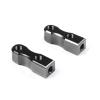 AQWBTYD RC Car Upgrade Parts for Tamiya for TT01 TT02 1/10 Aluminum Servo Mount RC Car Upgrades Parts Spare Accessories(Black) view 1