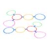ADOCARN Outdoor Boys and Girls Games Complete Hopscotch Hoop Set Connectors Giant Hopscotch Ring for Sensory Integration view 1