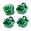 MIXVZARF RC Upgrade Accessories for Arrma 1/7 1/8 4PCS Aluminum Alloy Shock Cap Absorber Protector RC Car Upgrade Parts Accessories Replacement Parts(Green) view 1