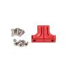 AQWBTYD RC Car Upgrade Parts for Axial for SCX10 II 90047 1/10 RC Crawler Car Servo Mount Bracket Upgrades Parts Spare Accessories(Red) view 2