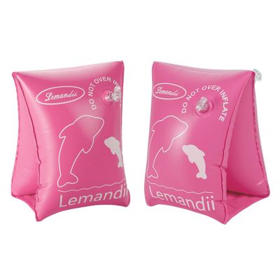 2 Packs Inflatable Arm Floaties Swim Arm Bands PVC Swim Rings Swimming Floats for Beginners Pool Beach
