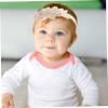 Ipetboom Rhinestone Baby Floral Headband for Girls Flower Design Toddler Hairband Accessories for Special Occasions and Everyday Wear view 3