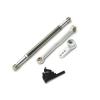 AQWBTYD RC Car Upgrade Parts for MN 1/12 MN168 for MN82 LC79 for MN78 D90 D91 D96 99S Metal Upgrade Steering Rod Servo Arm RC Upgrade Parts(White) view 1