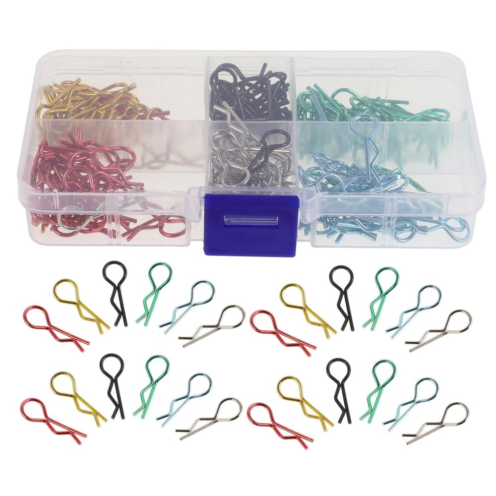 Cabilock Rc Body Clips Bent for Scale Rc Cars Compact Storage Design for and Secure Car Shells