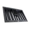 SUPVOX Table Chip Tray Family Games Trays Small Serving Tray Poker Chip Holder Poker Table Chips Holder Removable Chip Poker Tray Poker Chips Compartments Dealer Style Black Plastic view 1