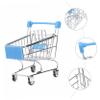 Toddmomy Mini Shopping Cart Metal Handcart for Boys and Girls Sky Grocery Cart Toy for Home Office and Parties for Organizing and Creative view 4