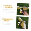 ERINGOGO 2pcs Electric Bird Shaped Toys for Boys and Girls Fun Music Playthings to Enhance Parent-boy Girl Bonding and Play view 2
