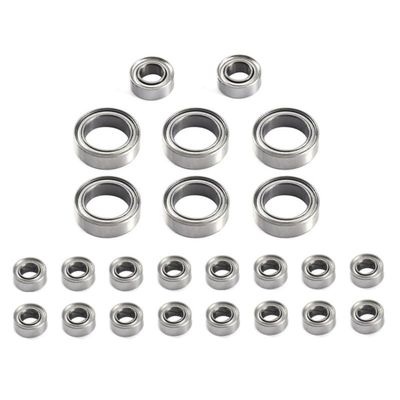 24Pcs Steel Ball Bearing Set for FMS FCX24 1/24 RC Crawler Car Upgrade Parts Spare Accessories
