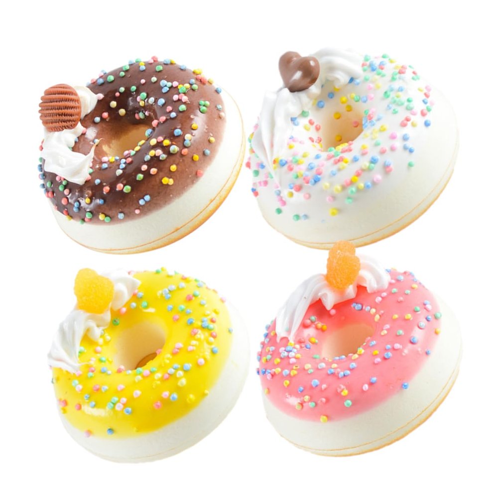 Abaodam Cute Fake Doughnut Models Simulated Donuts Toys Donuts Photo Props Party Table Decors Home Decor