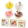 Abaodam Cute Fake Doughnut Models Simulated Donuts Toys Donuts Photo Props Party Table Decors Home Decor view 3