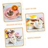 Abaodam Cute Fake Doughnut Models Simulated Donuts Toys Donuts Photo Props Party Table Decors Home Decor view 4