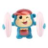 DECHOUS Electric Tumbling Monkey Toy Dancing Singing and Crawling Plaything for Early Learning Fun and Exploration Blue-Green view 1