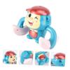 DECHOUS Electric Tumbling Monkey Toy Dancing Singing and Crawling Plaything for Early Learning Fun and Exploration Blue-Green view 3