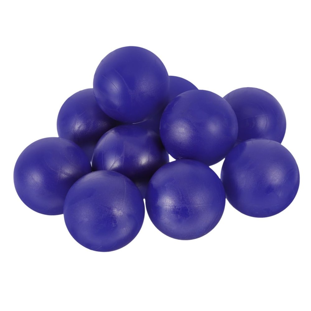 VANZACK 12pcs Glossy Football Balls Table Football Replacements for Adults Tabletop Soccer Games