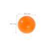FELTECHELECTR 25pcs Table Tennis Balls Fillable Lottery Balls for School Bingo Party Activities view 2