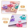 Abaodam 50pcs Cartoon Squirrel Erasers Fun Adorable Small Erasers for School Supplies and Classroom Rewards view 2